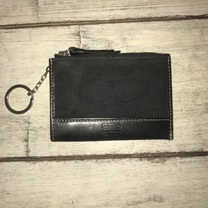 Coach Black Card Holder